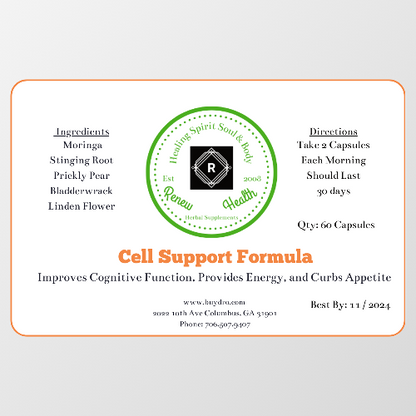 Cell Support Formula